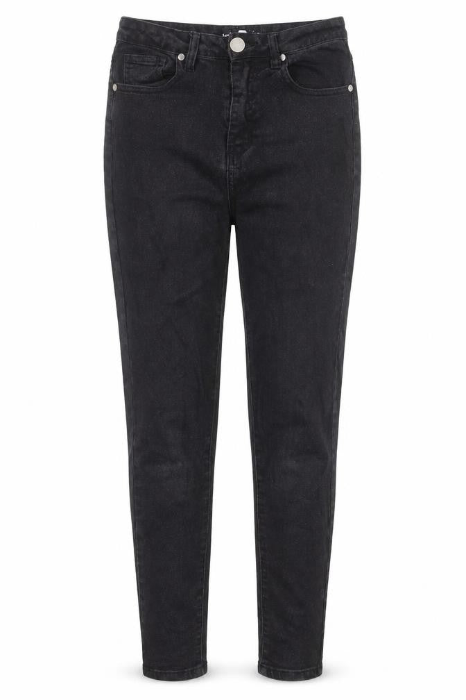 Boohoo Womens Black Cotton Skinny Jeans Size 8 Regular Zip