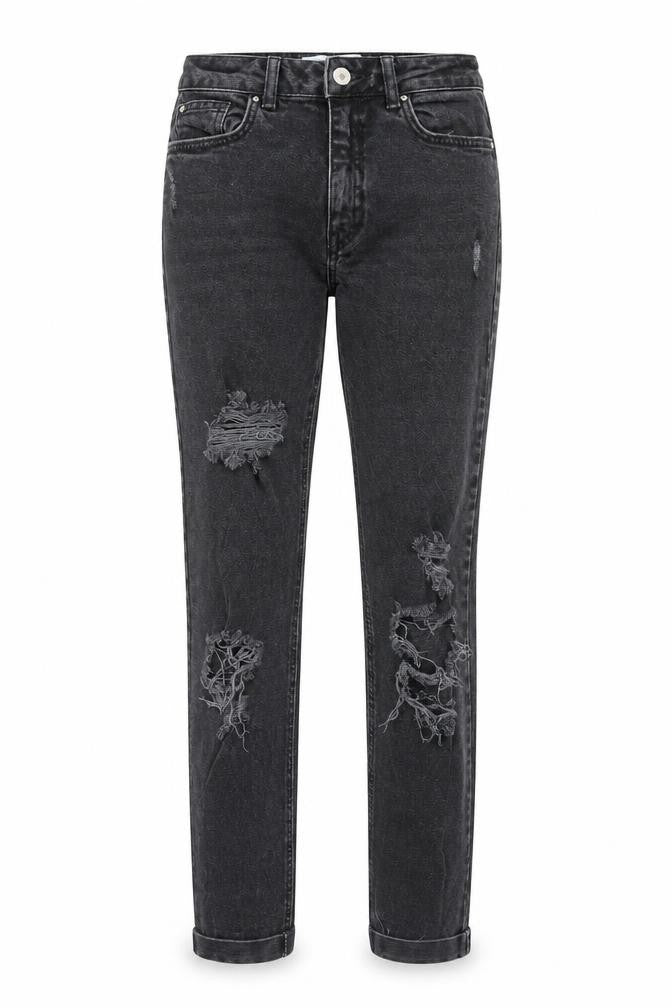 New Look Womens Black Cotton Skinny Jeans Size 10 Regular Zip