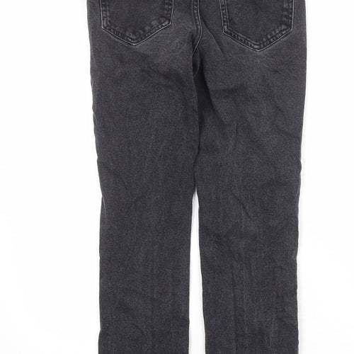 New Look Womens Black Cotton Skinny Jeans Size 10 Regular Zip