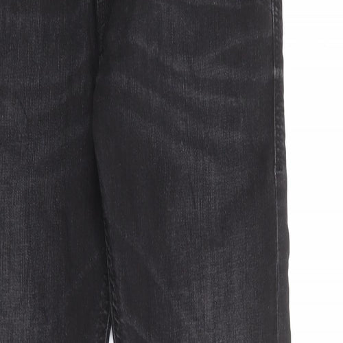 Diesel Mens Black Cotton Skinny Jeans Size 32 in Regular Zip