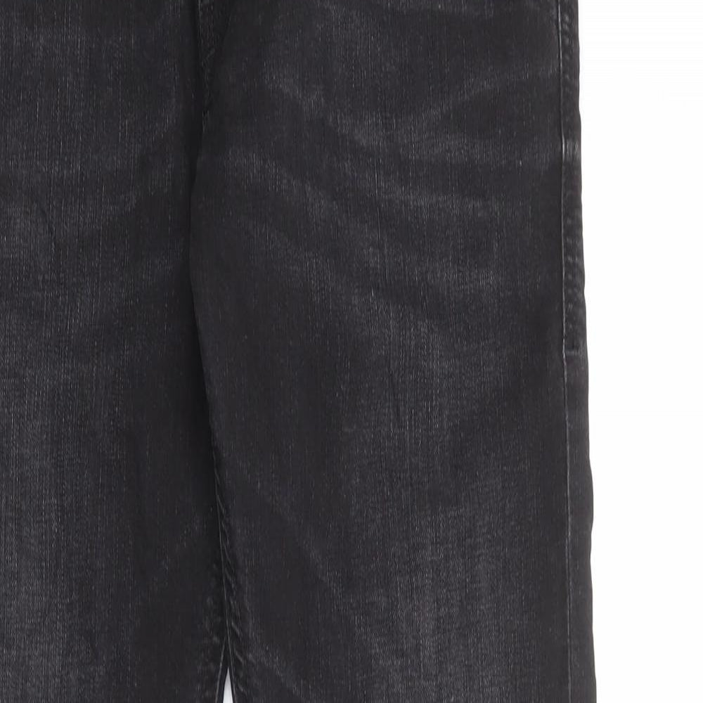 Diesel Mens Black Cotton Skinny Jeans Size 32 in Regular Zip