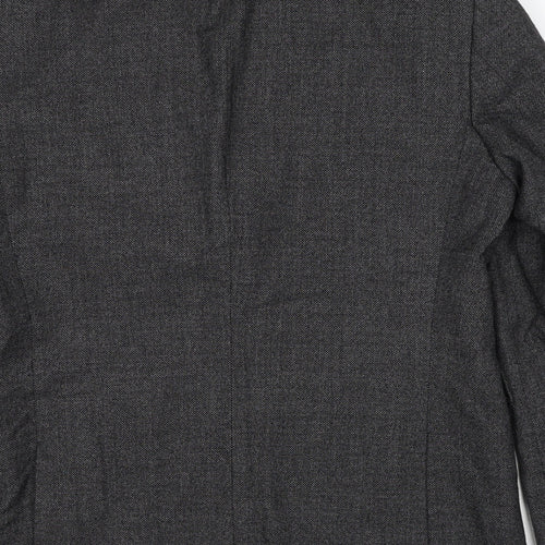 NEXT Mens Grey Wool Jacket Blazer Size 40 Regular