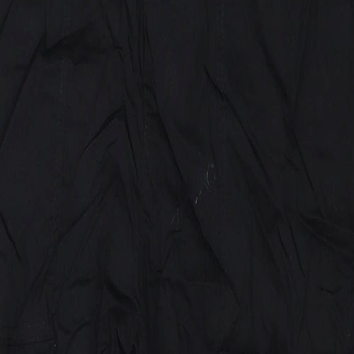 Zara Womens Black Cotton Jumpsuit One-Piece Size L Zip - Strapless