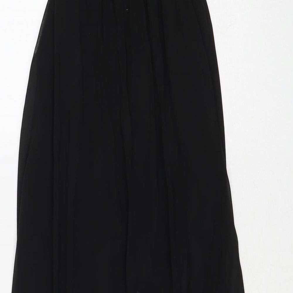 Cameo Rose Womens Black Polyamide Ball Gown Size 8 Sweetheart Pullover - Embellished