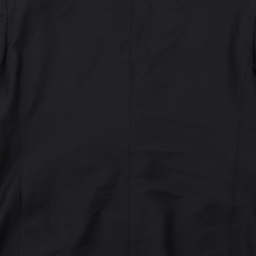 Marks and Spencer Mens Black Wool Jacket Suit Jacket Size 44 Regular