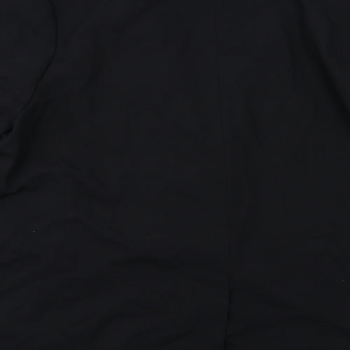 Marks and Spencer Womens Black Polyester Jacket Suit Jacket Size 24