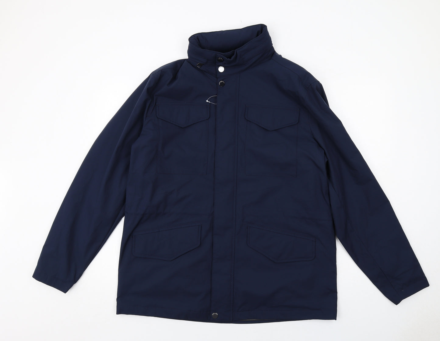 Marks and Spencer Mens Blue Jacket Size XL Zip