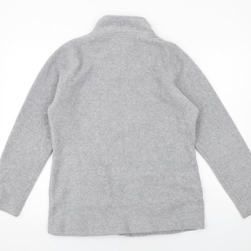 Active Womens Grey Jacket Size 10 Zip