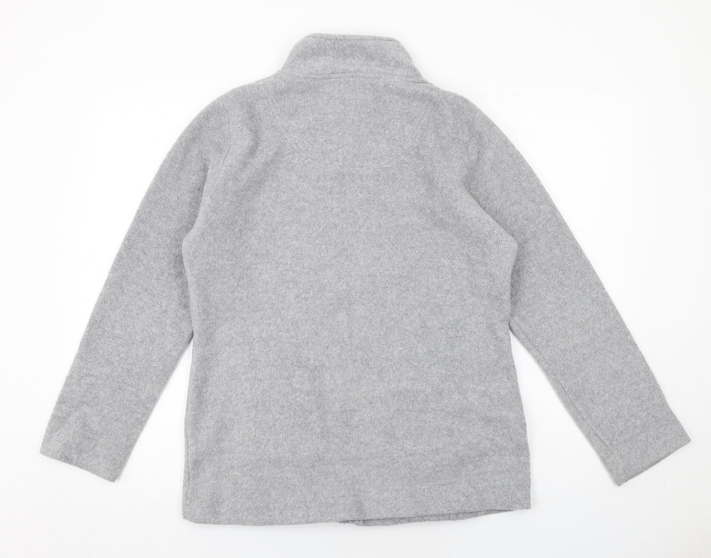 Active Womens Grey Jacket Size 10 Zip