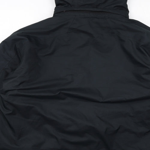 TOG24 Mens Black Windbreaker Jacket Size XL Zip