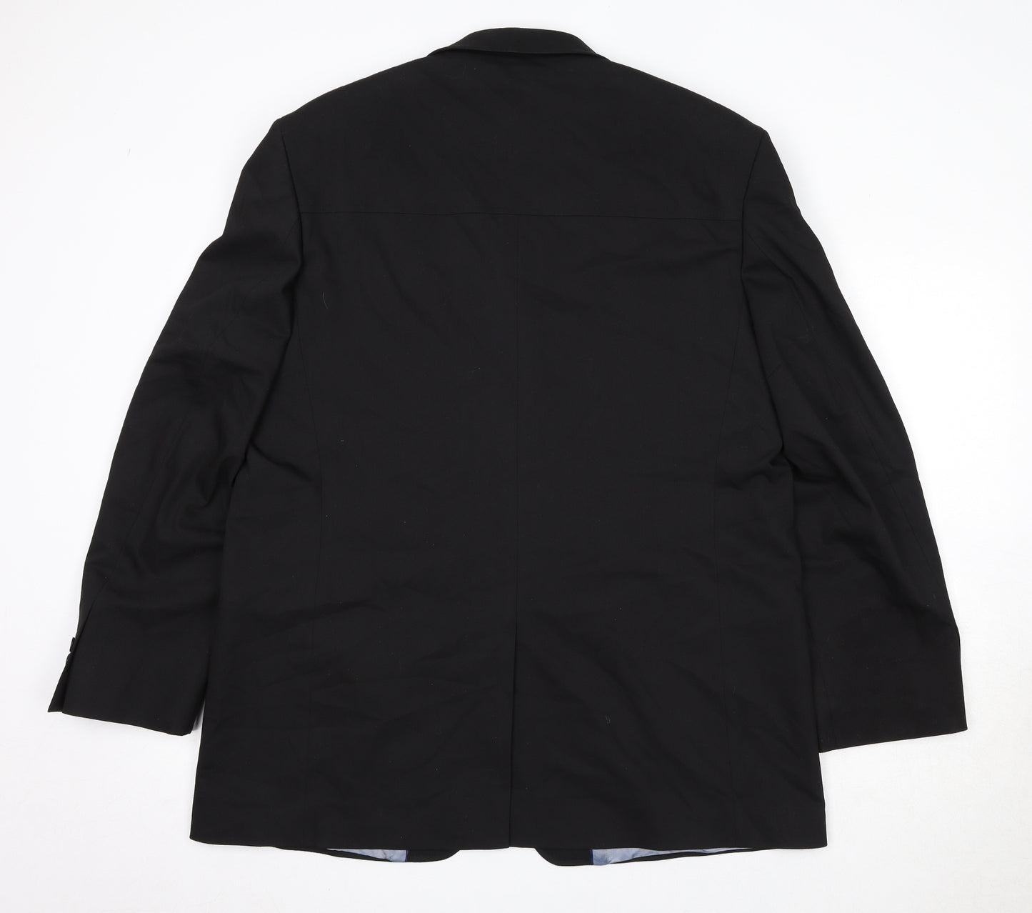 Burton Mens Black Polyester Jacket Blazer Size 44 Regular