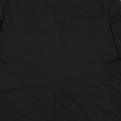 Burton Mens Black Polyester Jacket Blazer Size 44 Regular
