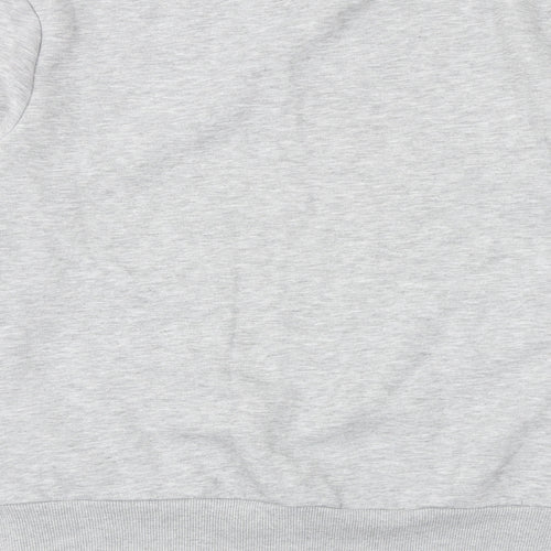 River Island Mens Grey Polyester Pullover Sweatshirt Size S