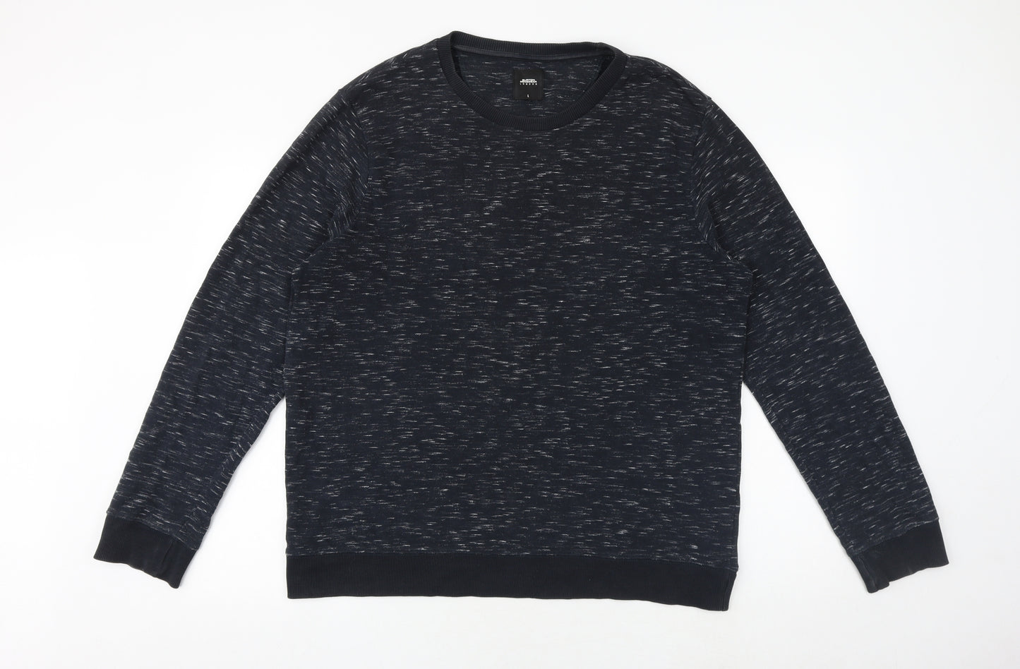 Burton Mens Black Cotton Pullover Sweatshirt Size L