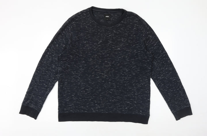 Burton Mens Black Cotton Pullover Sweatshirt Size L
