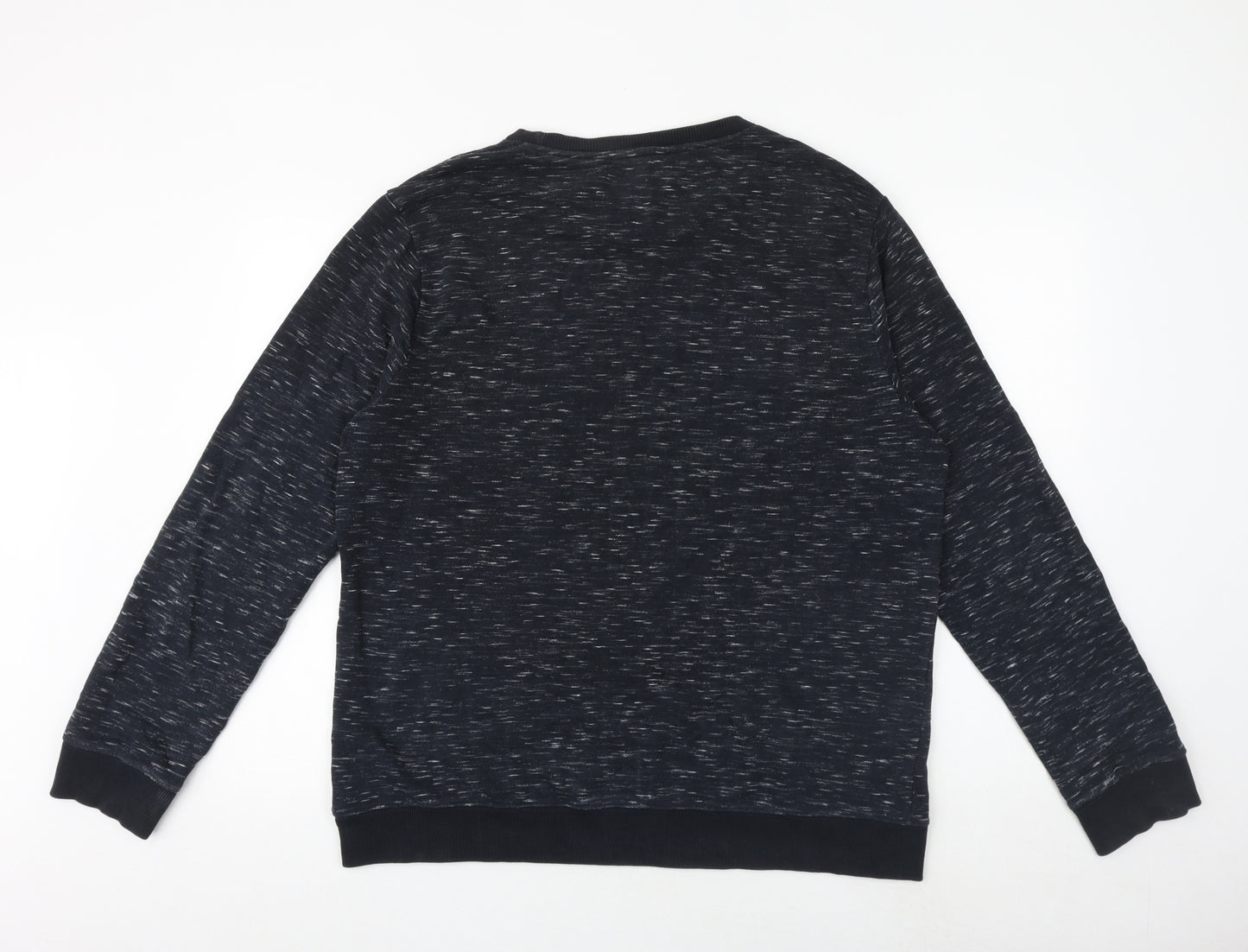 Burton Mens Black Cotton Pullover Sweatshirt Size L
