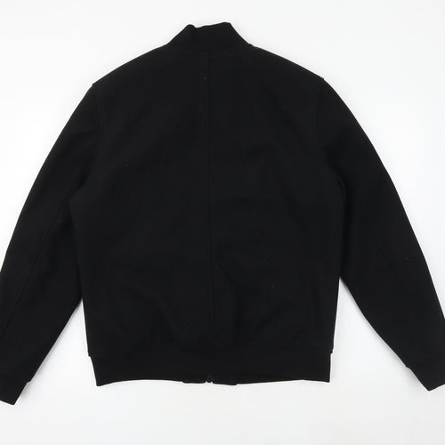 Marks and Spencer Mens Black Jacket Size M Zip