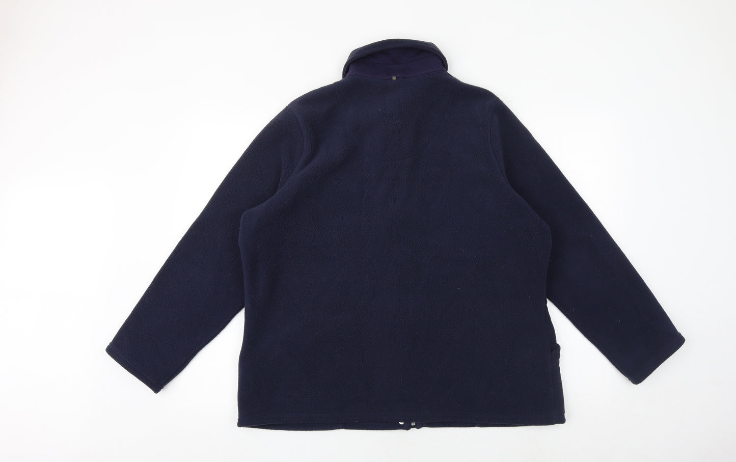 Marks and Spencer Womens Blue Jacket Size 16 Zip