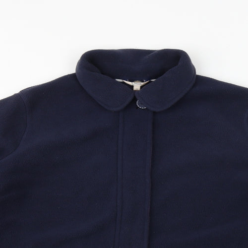 Marks and Spencer Womens Blue Jacket Size 16 Zip