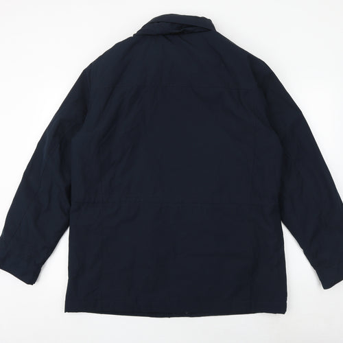Marks and Spencer Mens Blue Jacket Size L Zip