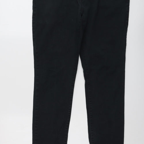 Levi's Mens Black Cotton Skinny Jeans Size 34 in L32 in Regular Button
