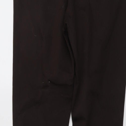 Marks and Spencer Womens Brown Cotton Jegging Jeans Size 14 L27 in Regular