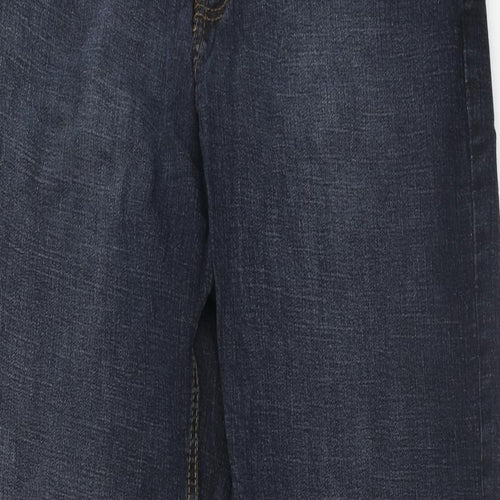 Urban Star Mens Blue Cotton Straight Jeans Size 34 in L34 in Regular Zip