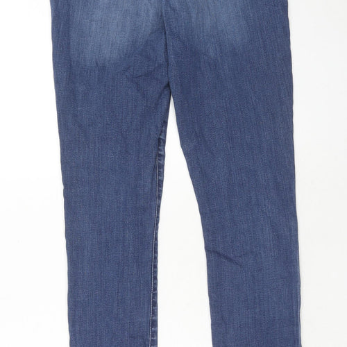Gap Mens Blue Cotton Skinny Jeans Size 31 in Regular Zip - Long Leg