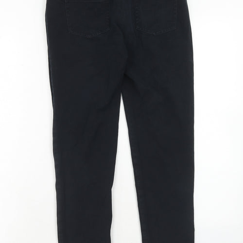 Penny Black Womens Black Cotton Straight Jeans Size 10 Regular Zip