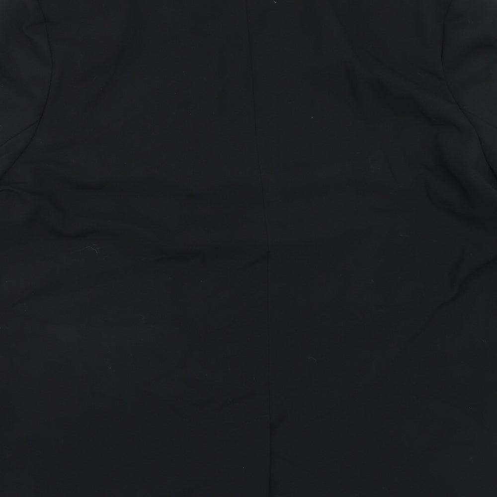 Marks and Spencer Womens Black Polyester Jacket Suit Jacket Size 18