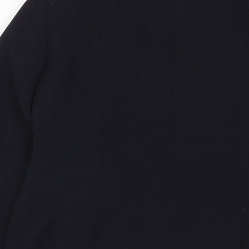 Wallis Womens Blue Jacket Size 10 Button