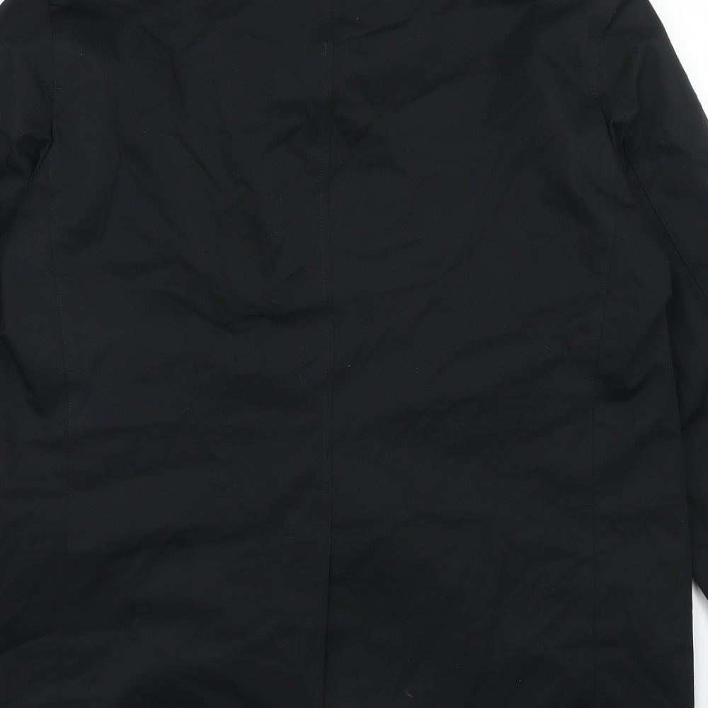 Marks and Spencer Mens Black Jacket Size M Button