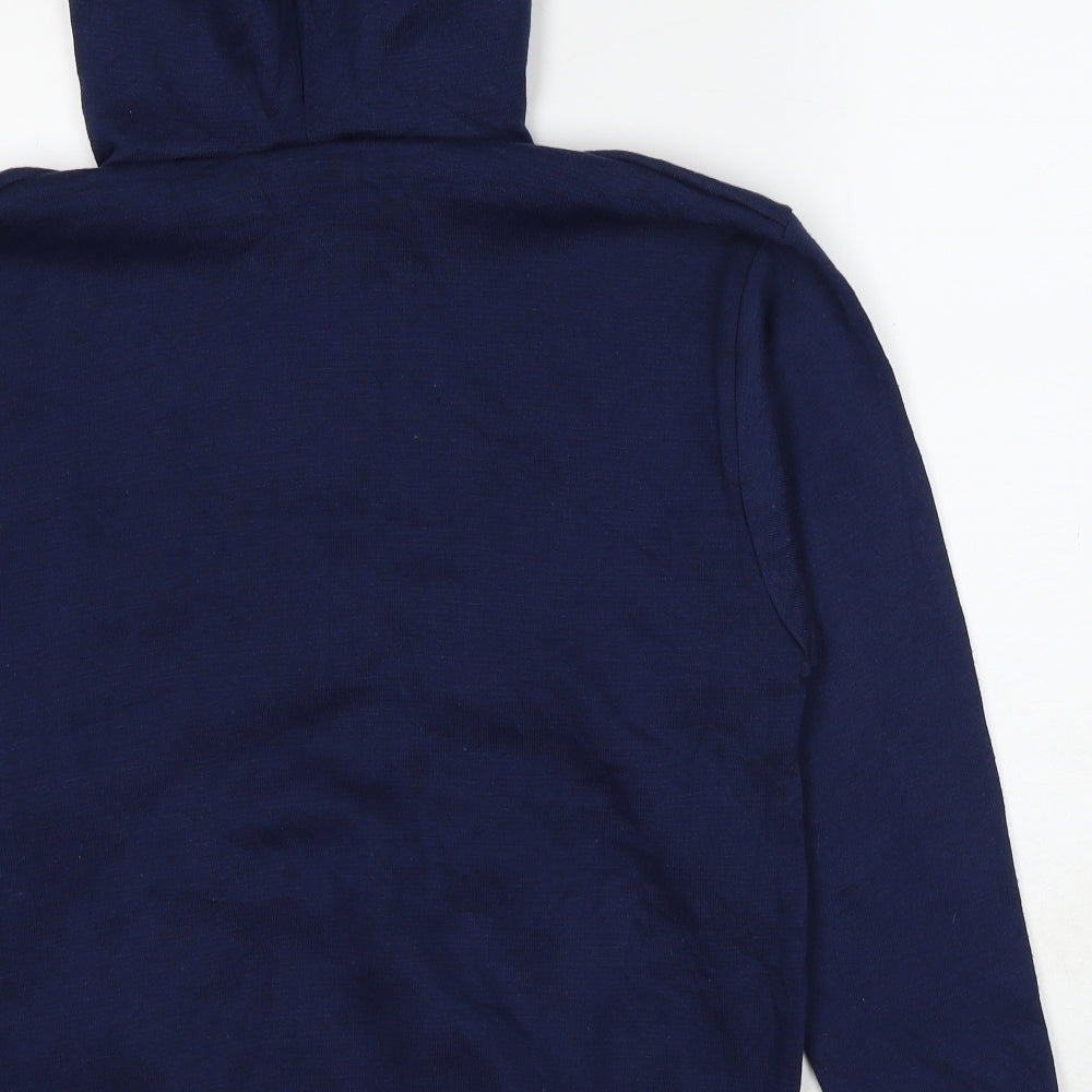 VICTOR Womens Blue Polyester Pullover Hoodie Size S Pullover - FBI