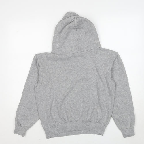 Venice Womens Grey Cotton Pullover Hoodie Size S Pullover