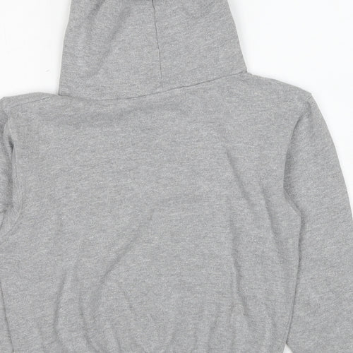 Venice Womens Grey Cotton Pullover Hoodie Size S Pullover