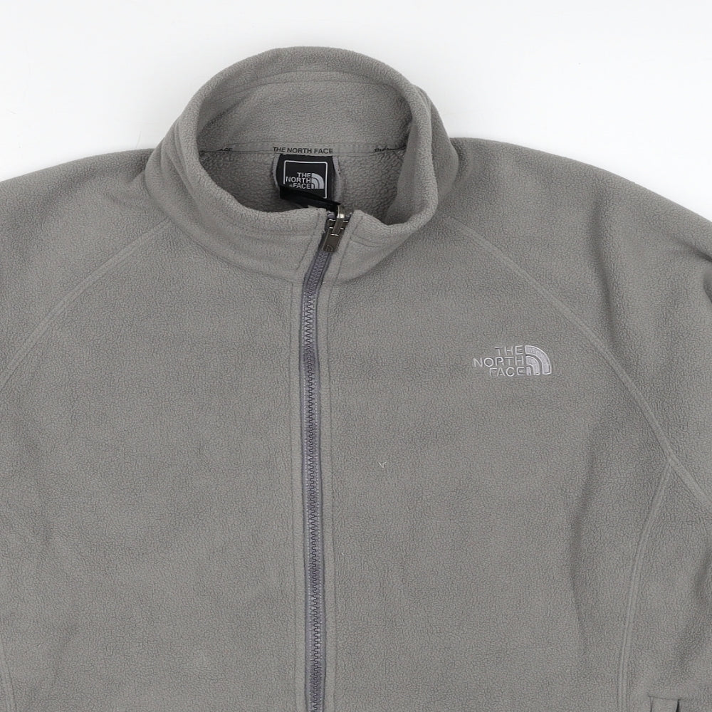 The North Face Mens Grey Jacket Size M Zip