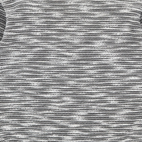 Divided by H&M Womens Grey Round Neck Polyester Pullover Jumper Size S