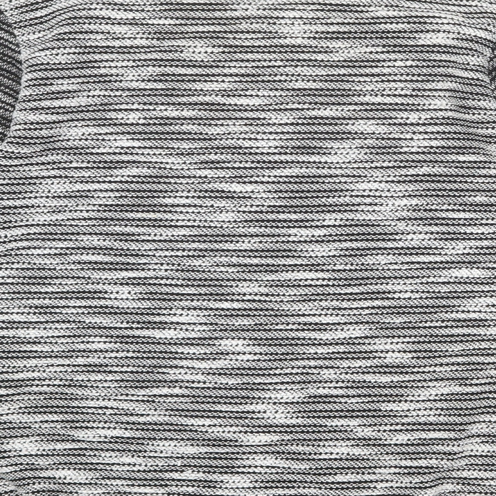 Divided by H&M Womens Grey Round Neck Polyester Pullover Jumper Size S