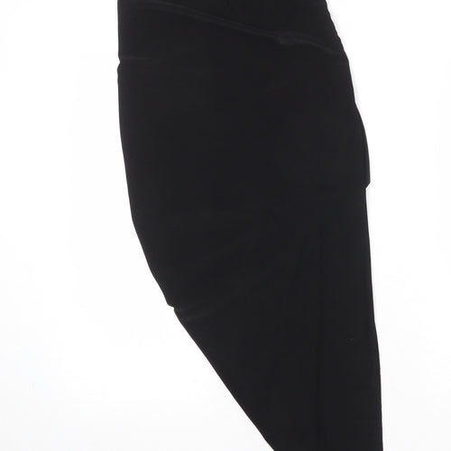 New Look Womens Black Polyester Bandage Skirt Size 10