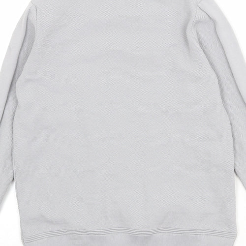 River Island Boys Grey Polyester Pullover Sweatshirt Size 11-12 Years Pullover