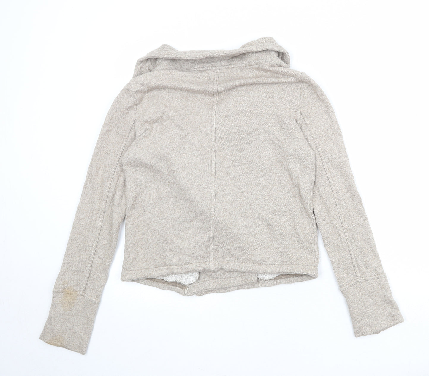 Gap Womens Beige Biker Jacket Size S Zip