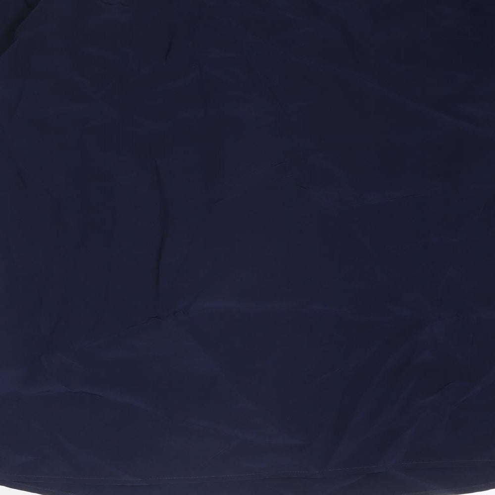 Raoul Womens Blue Silk Basic Blouse Size 8 V-Neck