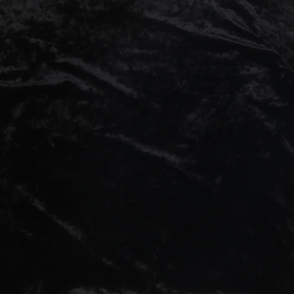 BASSINI Womens Black V-Neck Polyester Cardigan Jumper Size 18