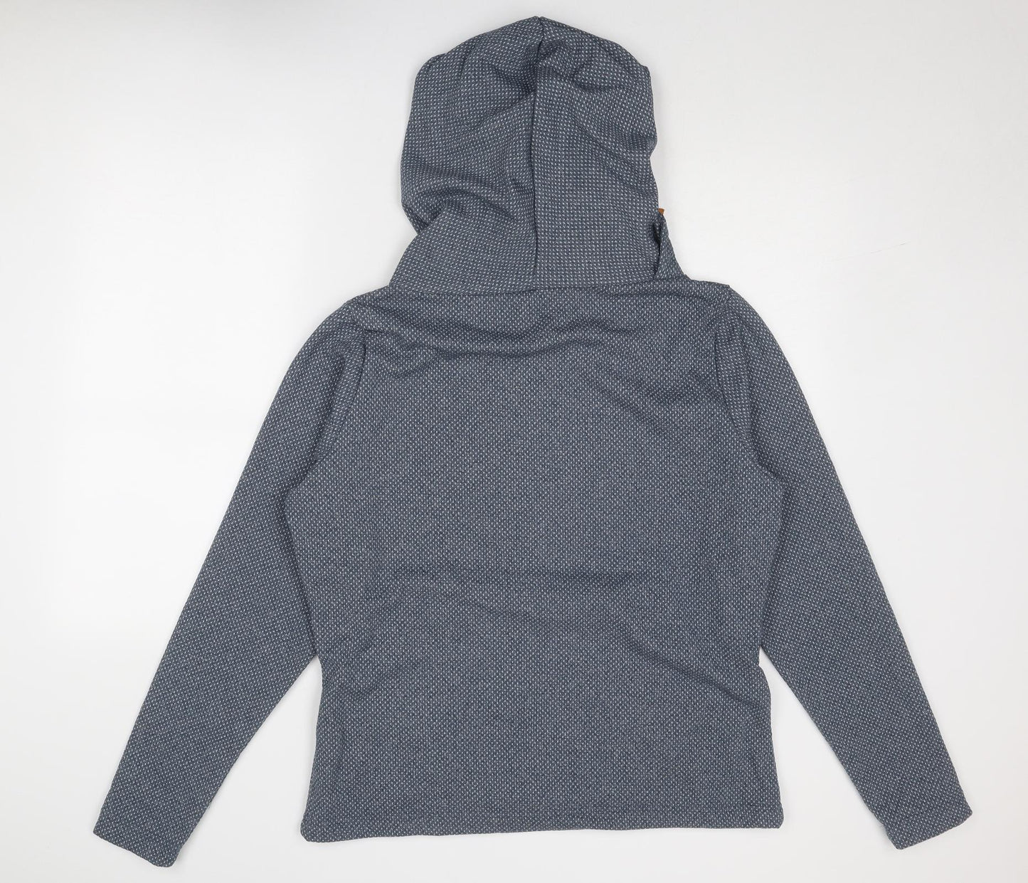 Ayacucho Womens Blue Polyester Pullover Hoodie Size XL Pullover