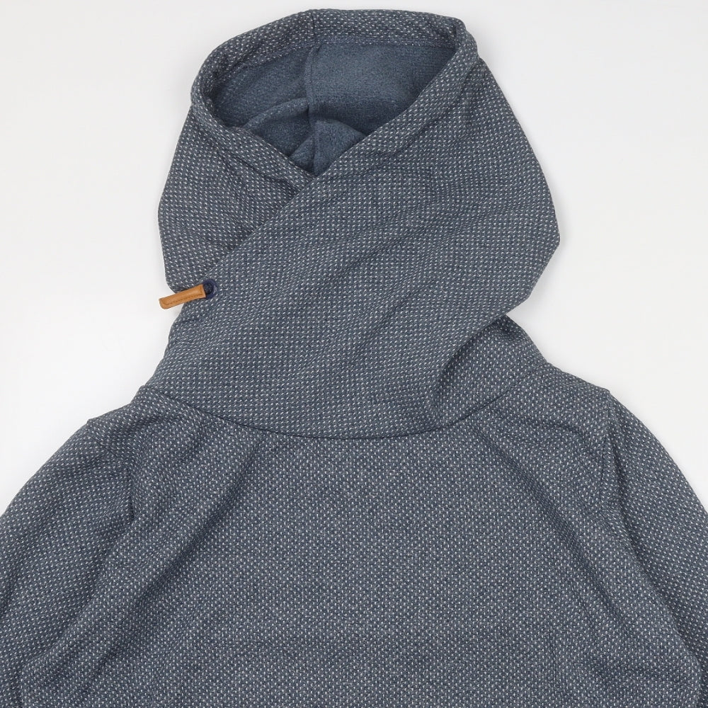 Ayacucho Womens Blue Polyester Pullover Hoodie Size XL Pullover