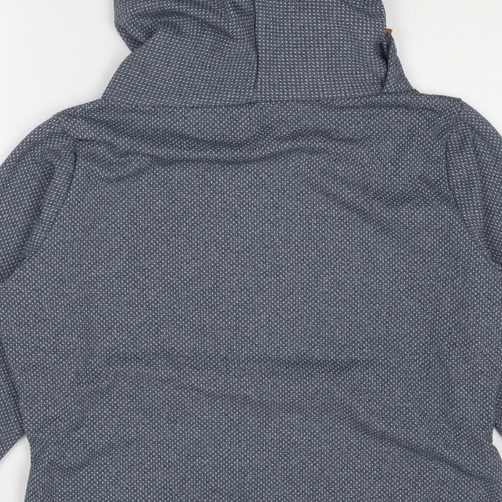 Ayacucho Womens Blue Polyester Pullover Hoodie Size XL Pullover