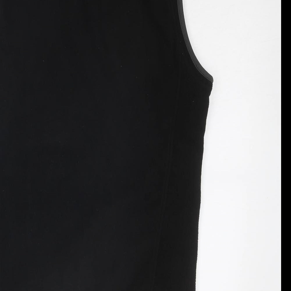 Quechua Mens Black Gilet Jacket Size S Zip