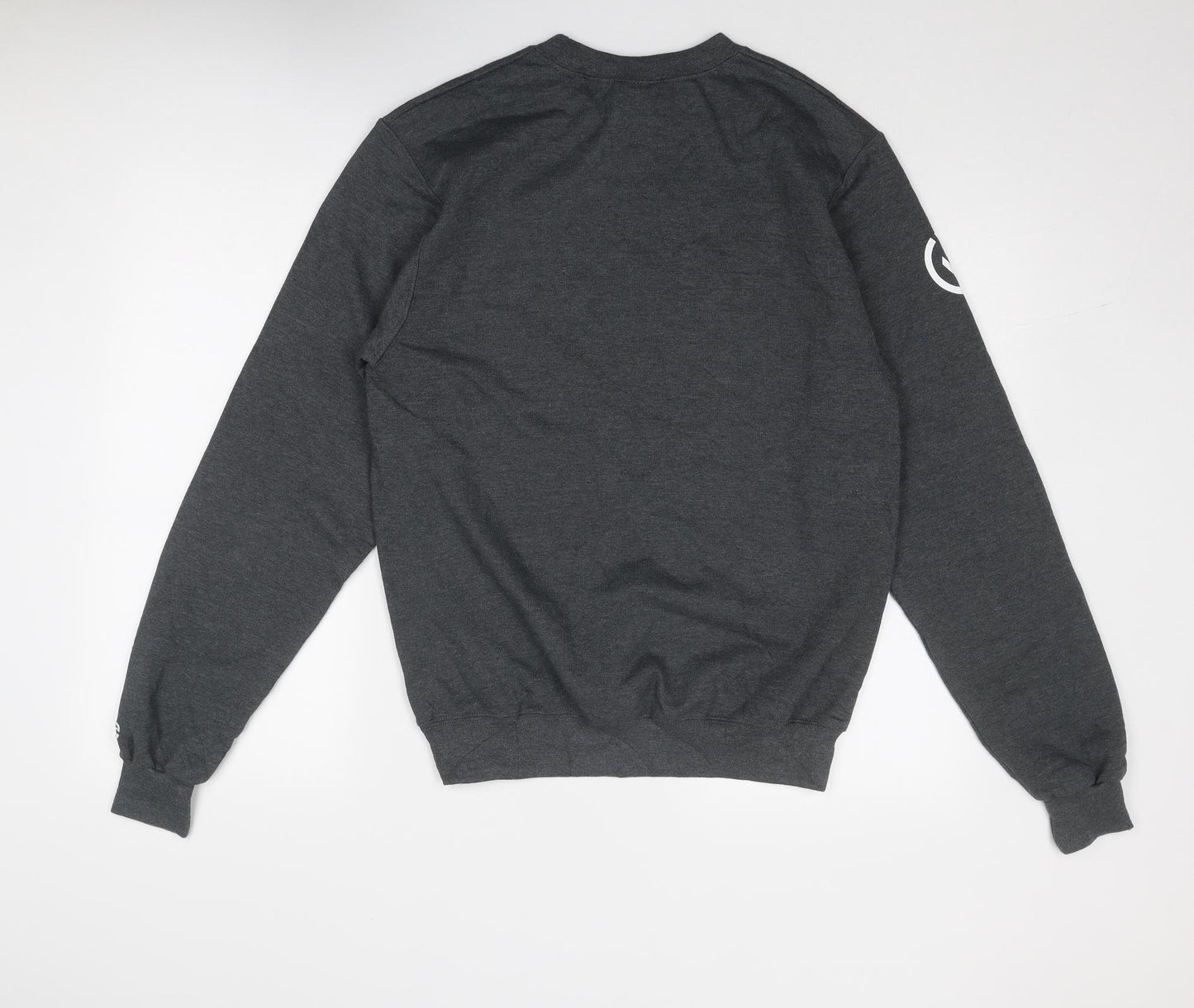 Champion Mens Grey Cotton Pullover Sweatshirt Size S