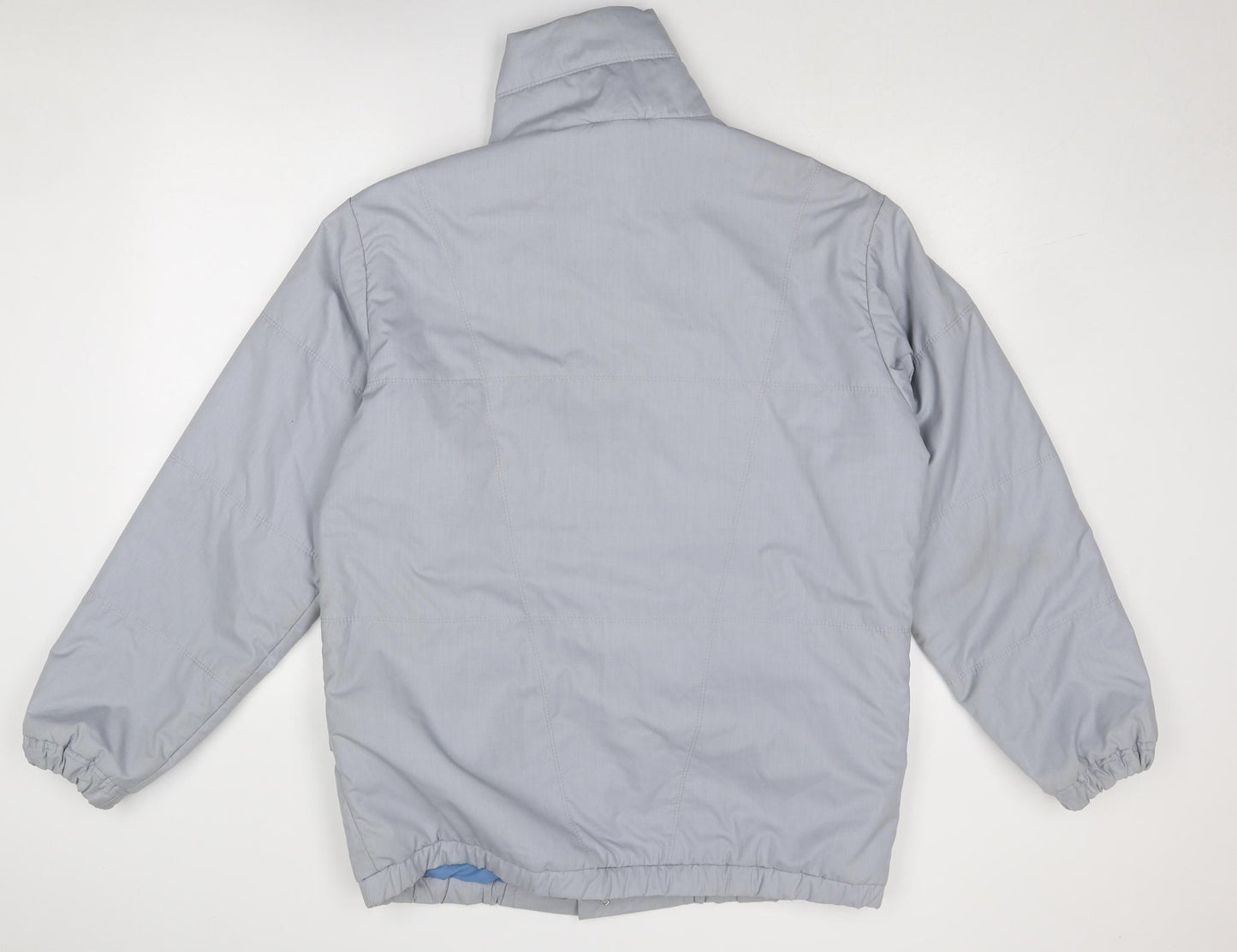 St Michael Mens Blue Jacket Size XL Zip