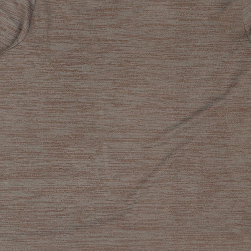 Tigi Womens Brown V-Neck Polyester Cardigan Jumper Size 10 - Size 10-12